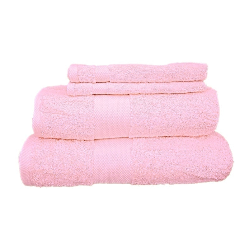 100% Egyptian Cotton 600gsm Soft Luxury Towel Pink 