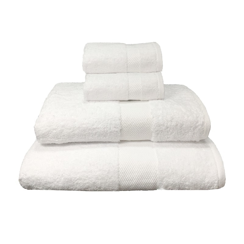 Towels Set 4pcs White